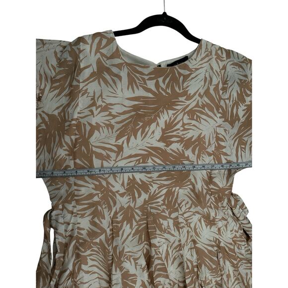 Aakaa mini dress sz S Palm Tree Mini Dress - Picture 8 of 11